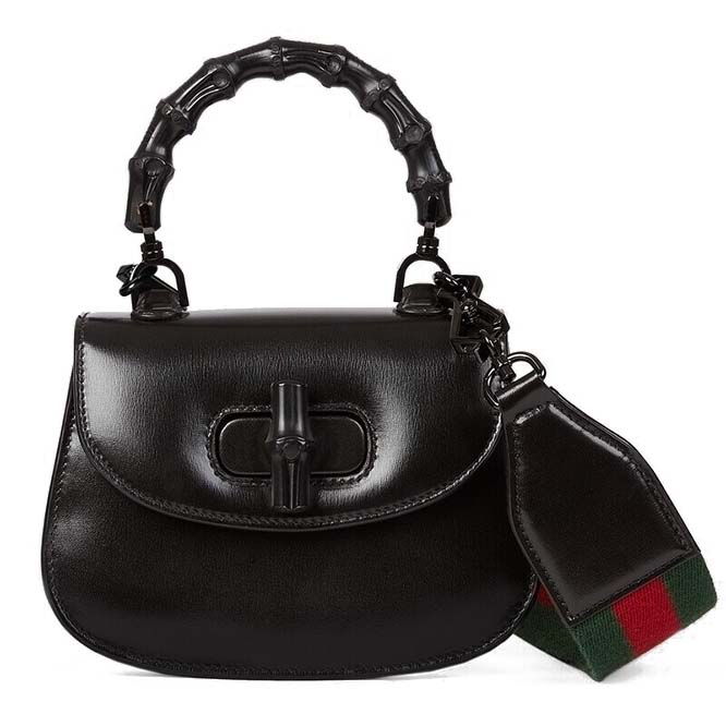 GUCCI BAMBOO 1947 MINI TOP HANDLE BAG 686864 （17*12*7.5cm)